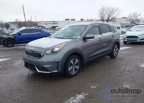 2017 Kia Niro Lx из США, поврежденный, VIN KNDCB3LC9H5064583